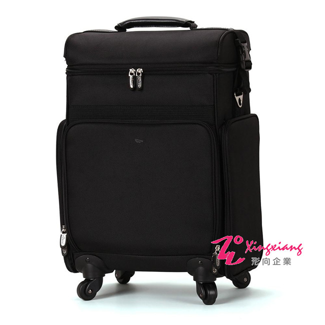 【Xingxiang 形向】超大容量拉桿帆布化妝箱 6K-33