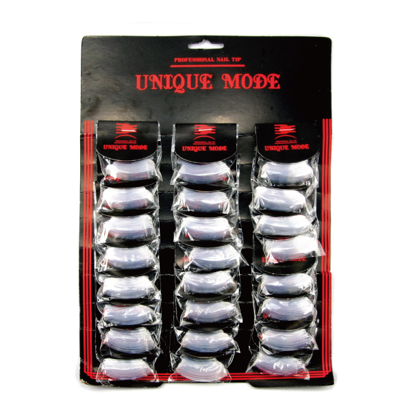 【MoreColors】比賽用長甲片-透明 A0003-1