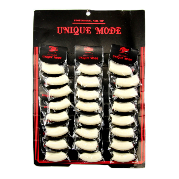 【MoreColors】比賽用長甲片-米黃 A0003-3