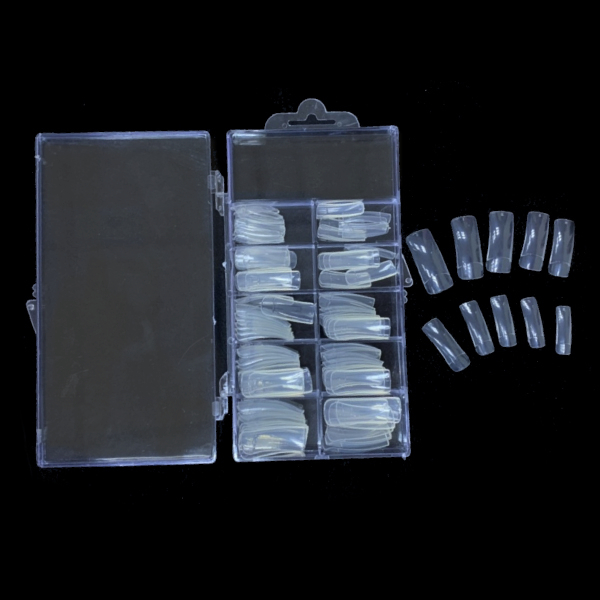 【MoreColors】透明半甲片 (100入/ 500入)  A0005