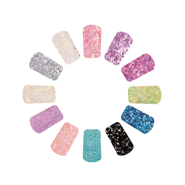 【MoreColors】進口粉雕組- 晶鑽奢華粉雕-亮片 C3D-10