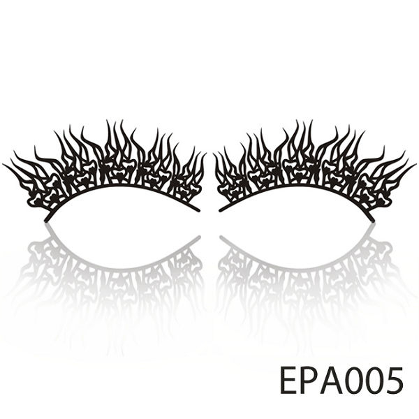 【Xingxiang 形向】紙雕 假睫毛 (黑色-火舞之姿) (1對入) EPA005