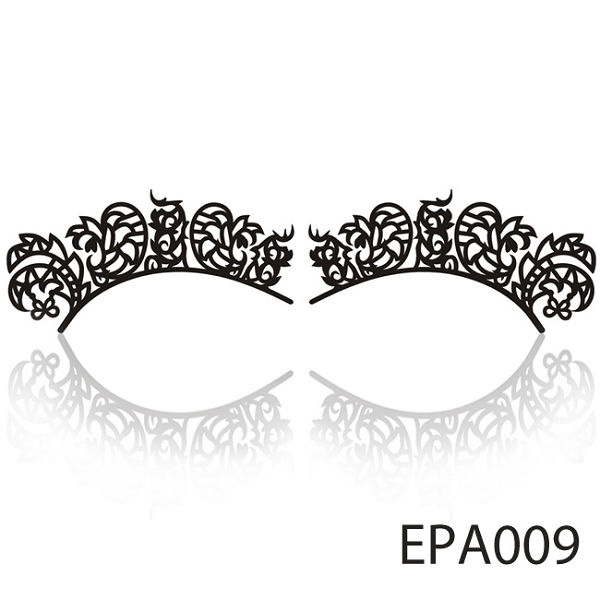 【Xingxiang 形向】紙雕 假睫毛 (黑色-淺蜷花語) (1對入) EPA009