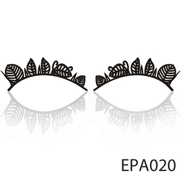 【Xingxiang 形向】紙雕 假睫毛 (黑色-滿佈片葉) (1對入) EPA020