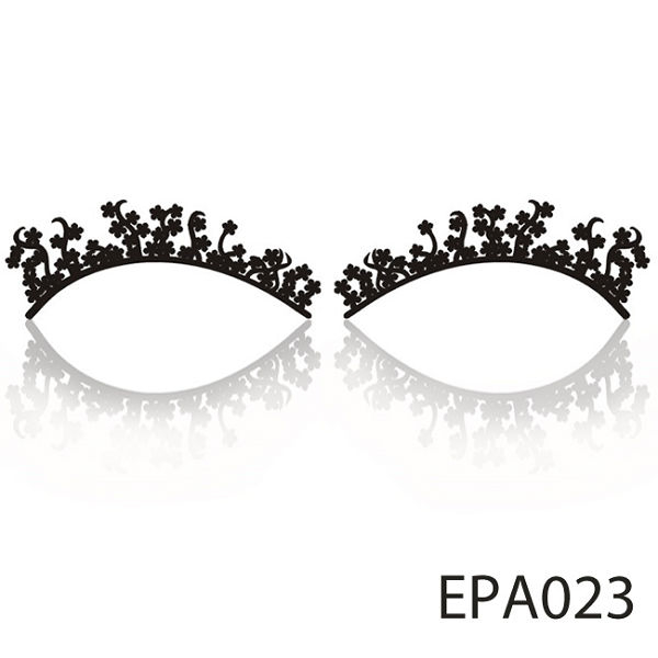 【Xingxiang 形向】紙雕 假睫毛 (黑色-花攢錦聚) (1對入) EPA023