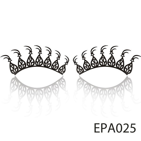 【Xingxiang 形向】紙雕 假睫毛 (黑色-小琵琶水滴) (1對入) EPA025