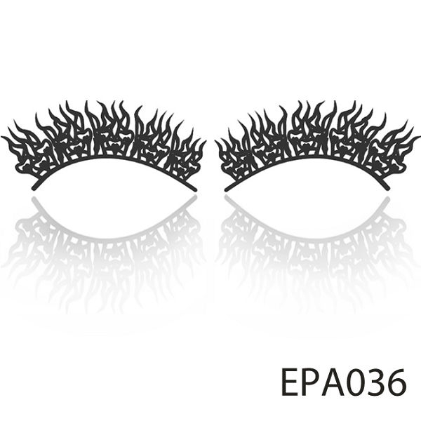 【Xingxiang 形向】紙雕 假睫毛 (黑色-小火舞之姿) (1對入) EPA036