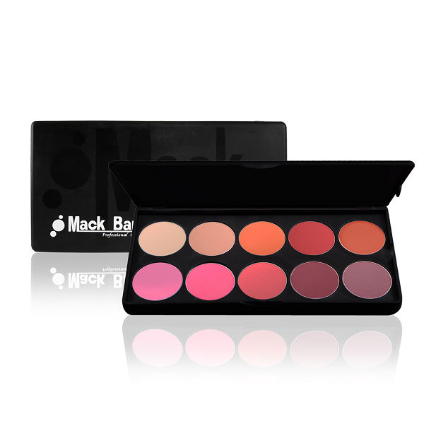 【MackBank】5D粉霧光感頰彩盤 10色盤  M05-12