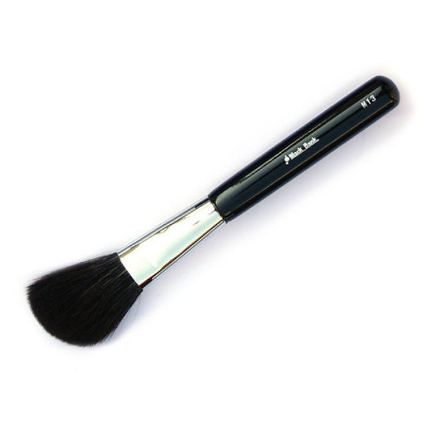 【MackBank】頂級 獾纖毛 斜刷 修容 腮紅刷(黑色原素) M13