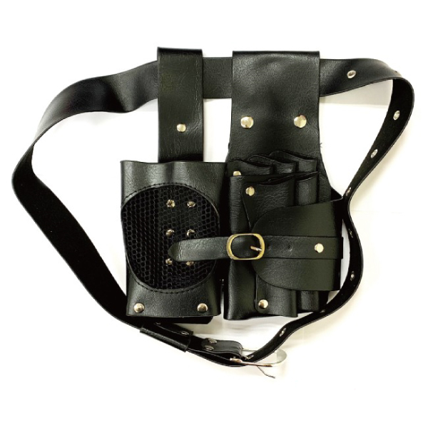 【Xingxiang形向】專業 美髮工具腰包 皮製 (黑)   Q-75-4