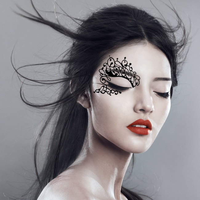 造型浮雕假睫毛